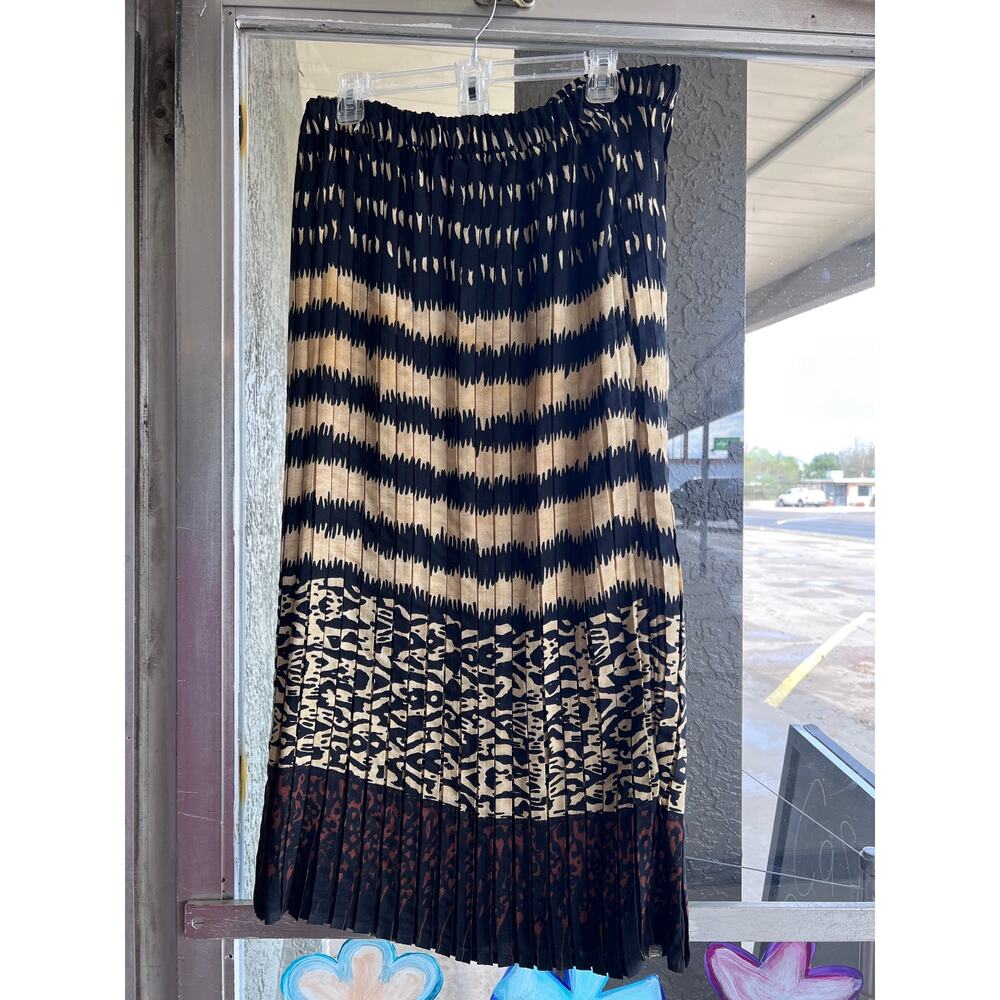 Vintage 90's Proudly Plus striped skirt size 22